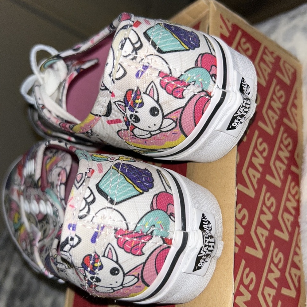Vans Authentic Donut Unicorn Multi Color / White … - image 4